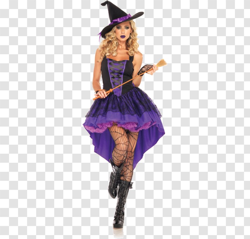 Halloween Costume Party Clothing - Dressup - Witch Dress Transparent PNG