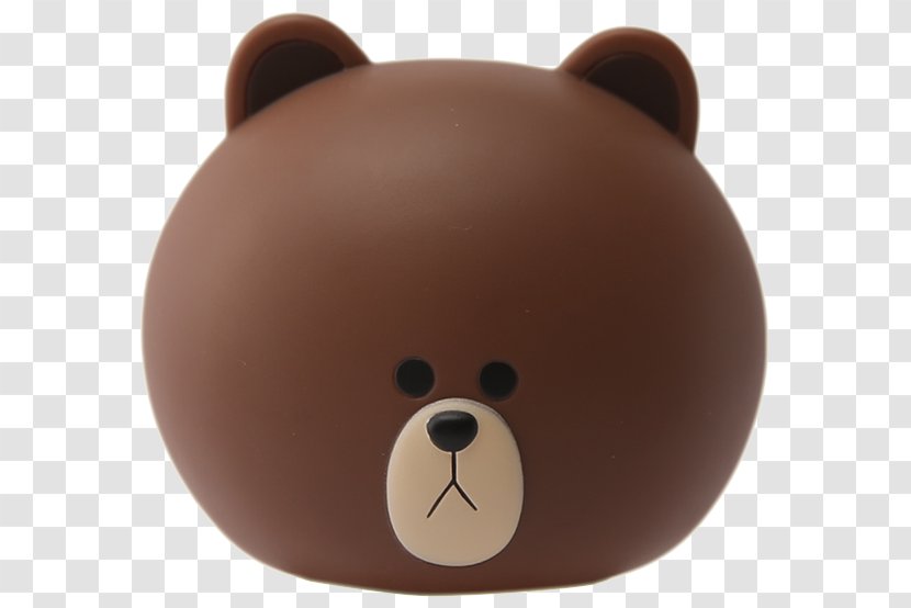 Line Friends Naver - Bear Transparent PNG