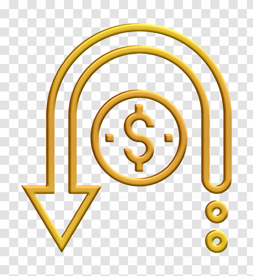 Chargeback Icon Financial Technology Icon Refund Icon Transparent PNG