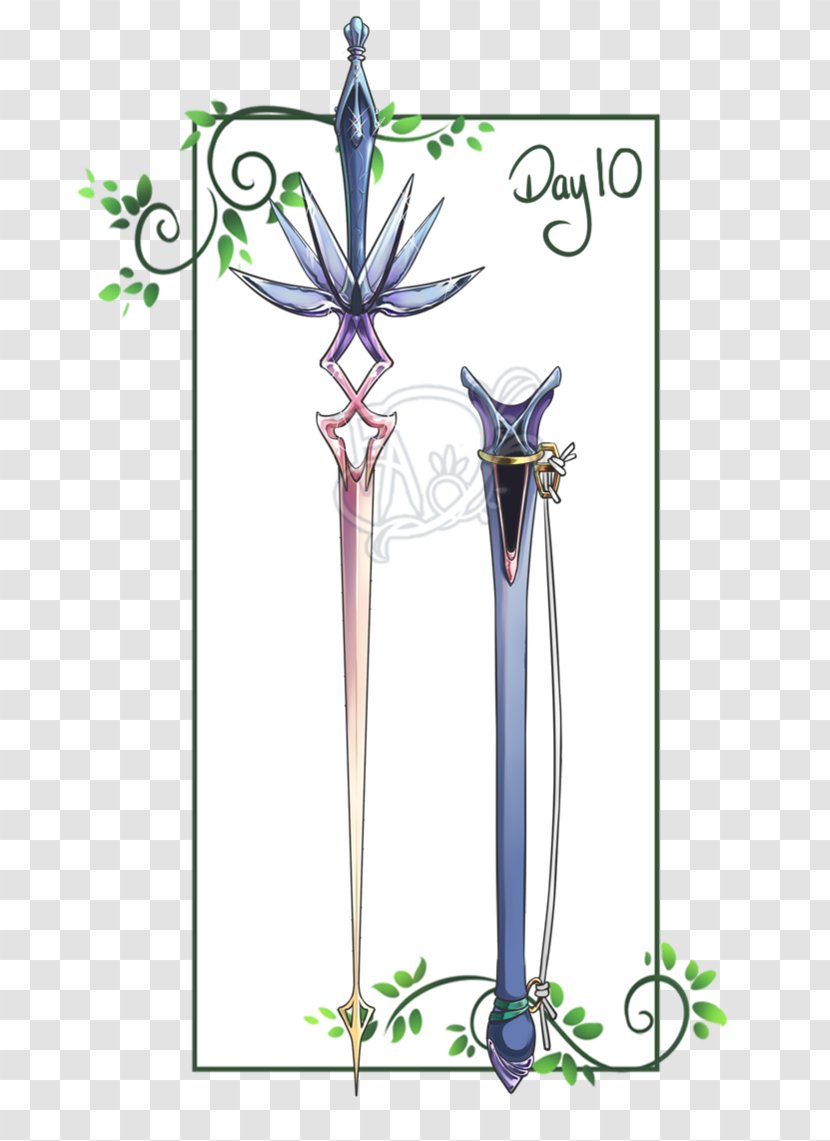 Sword Drawing Weapon Graphics Image - Spear Transparent PNG