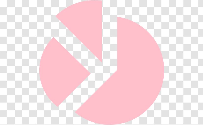 Pie Chart Angle - Magenta Transparent PNG