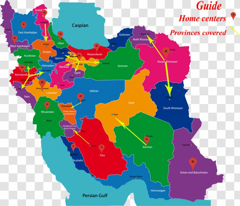 20+ Vector Transparent Iran Map PNG