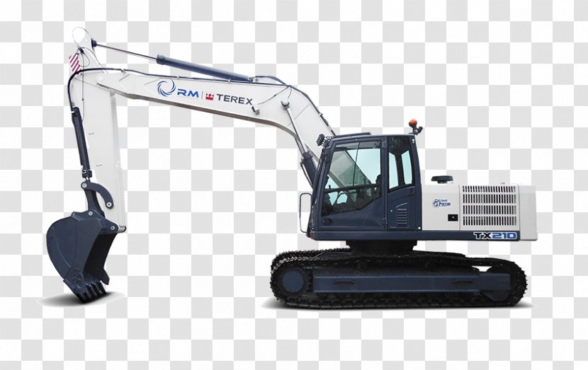 Crawler Excavator Terex Machine Тверской экскаватор - Tool Transparent PNG