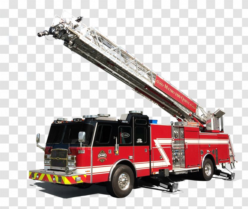 Fire Engine Clip Art Image E-One Ladder - Emergency Service Transparent PNG