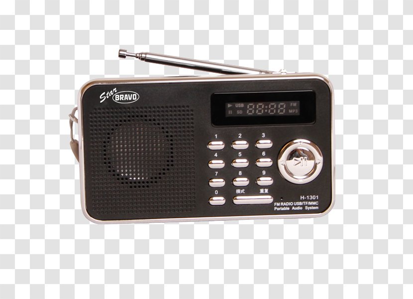 Radio Receiver FM Broadcasting Digital Data Electronics - Analog Signal Transparent PNG
