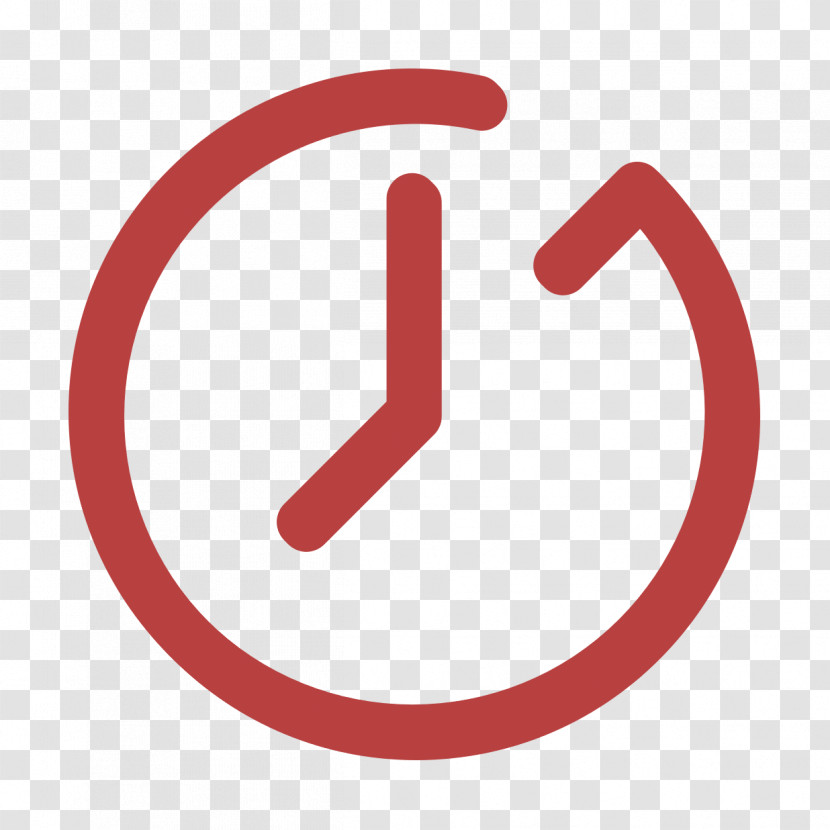 Clock Icon Creative Outlines Icon Transparent PNG