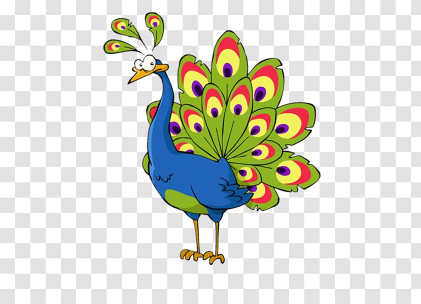 Cartoon Peafowl Stock Photography Illustration - Depositphotos - Peacock Transparent PNG