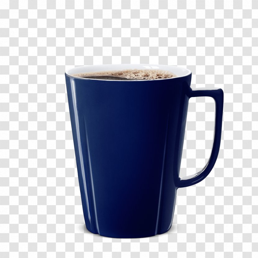 Mug Service De Table Coffee Cup Kop Porcelain - Cobalt Blue Transparent PNG