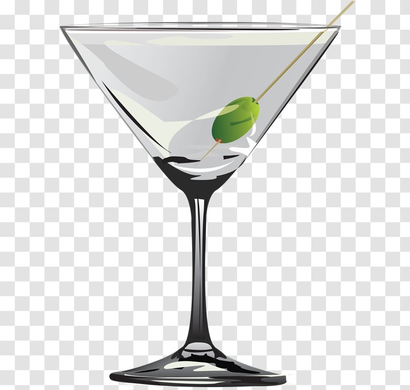 Wine Glass Martini Cocktail Garnish Bacardi - Table - Copas Transparent PNG