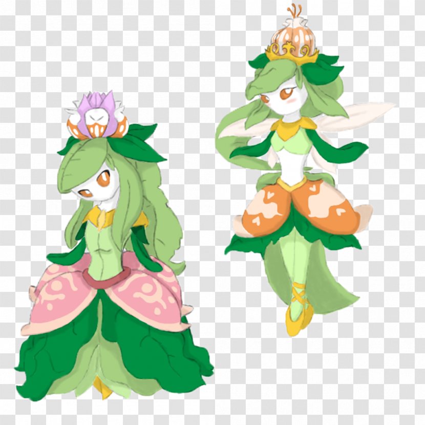 Lilligant Pokémon Universe Disney Princess Belle - Christmas Ornament Transparent PNG