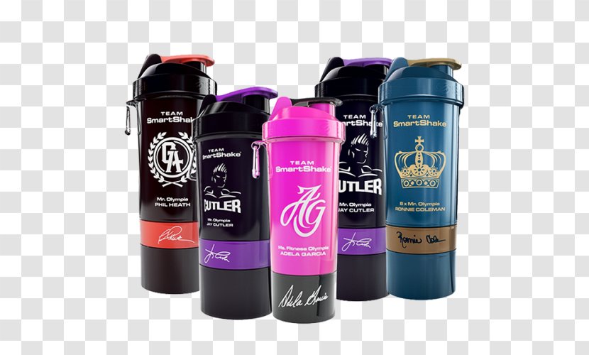 Shaker Bottle Smartshake AB Purple Color - Magenta - Mr Olympia Transparent PNG