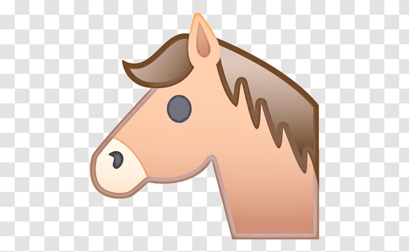 Pony Emoji - Snout - Ear Animal Figure Transparent PNG