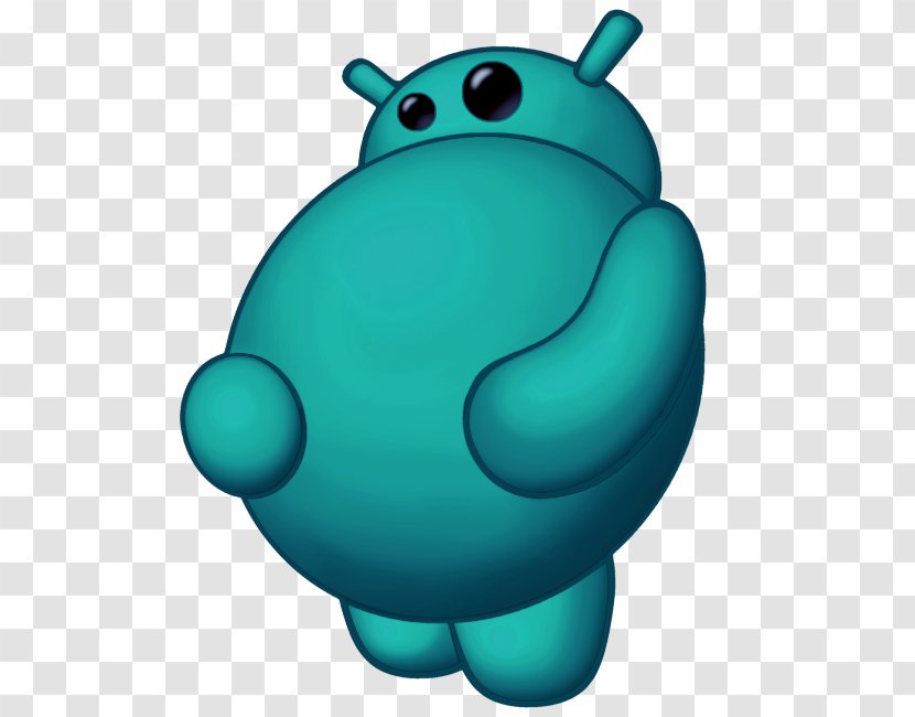 Robot Fat Android Cartoon - Technology Transparent PNG