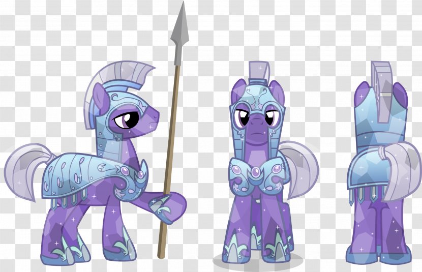 My Little Pony: Friendship Is Magic Fandom Royal Guard DeviantArt The Crystal Empire - Purple - Cartoon Transparent PNG