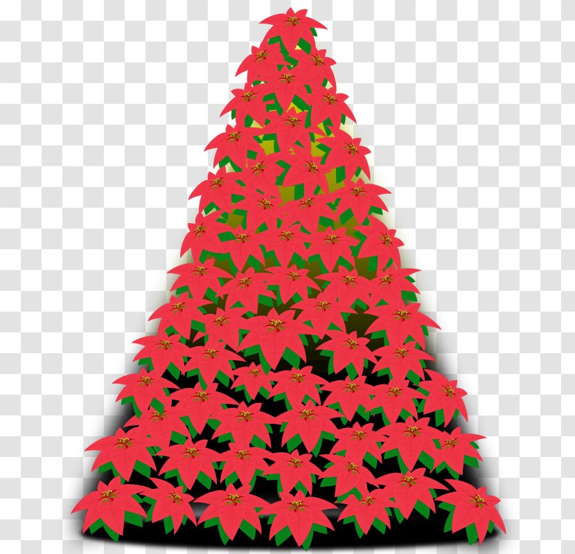 Christmas Tree Decoration Clip Art - Pine Family - Big Transparent PNG