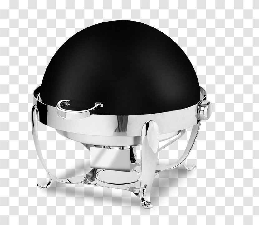American Football Helmets Stainless Steel Coating Chafing Dish - Helmet - Fork And Spoon Holder Cover Transparent PNG