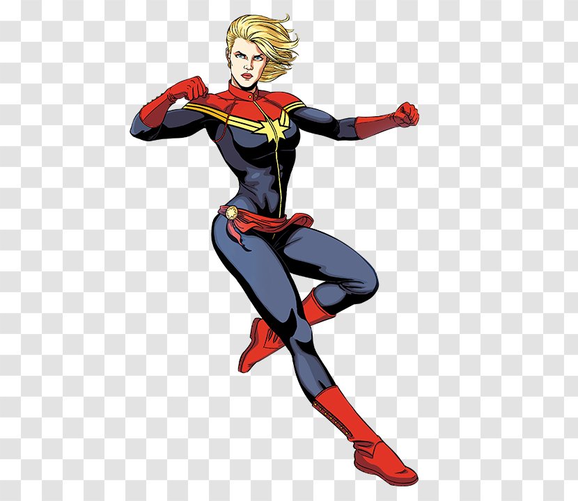 Carol Danvers Captain Marvel (Mar-Vell) Comics - Ms - Pic Transparent PNG