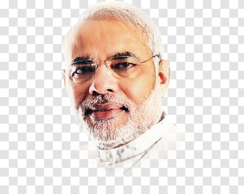 Modi Cartoon - Moustache - Jaw Elder Transparent PNG