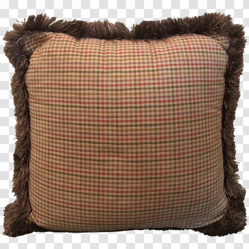 Throw Pillows Cushion Fur - Pillow - Gingham Transparent PNG