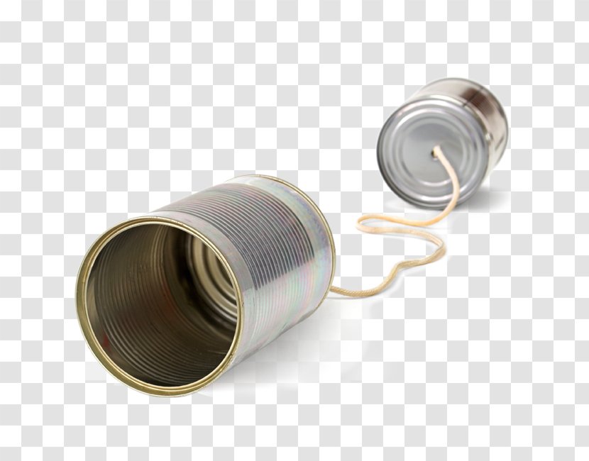 Tin Can Telephone Communication - Role Model - Dosentelefon Transparent PNG