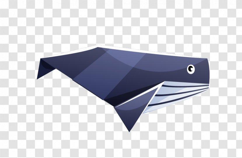 Paper Whale Origami Balaenidae - Logo Transparent PNG