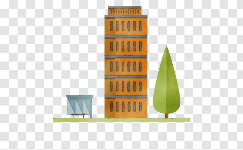 Green Shelf Architecture Facade Skyscraper - House - Rectangle Transparent PNG