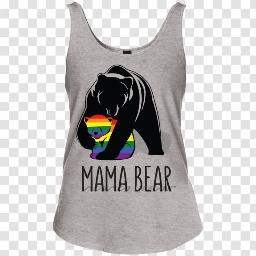 T-shirt Bear Hoodie Sleeveless Shirt Transparent PNG