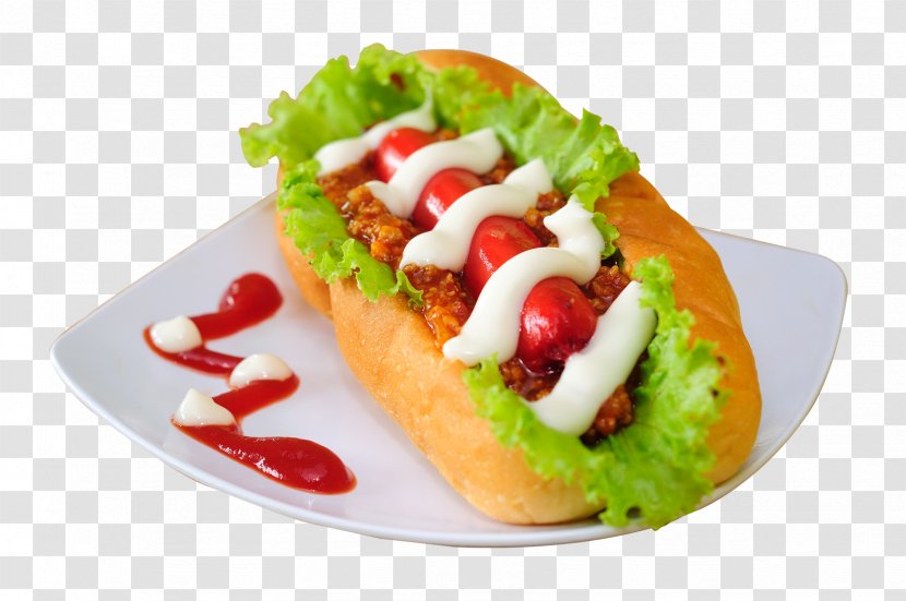 Chicago-style Hot Dog Sausage Hamburger Buffalo Wing - Recipe Transparent PNG