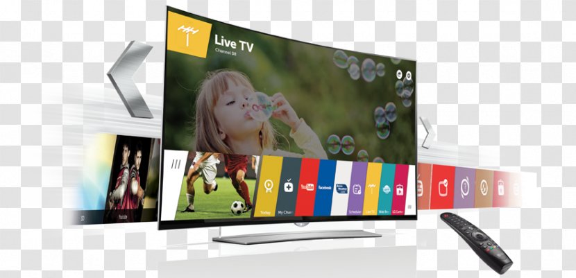 LED-backlit LCD Smart TV LG Electronics 1080p 4K Resolution - Webos - Tv Transparent PNG