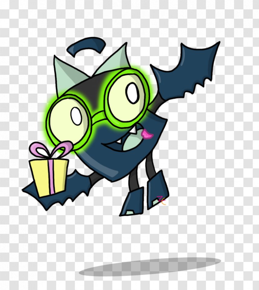 Birthday Gift Illustration Clip Art Happiness - Deviantart - Bat Happy Transparent PNG