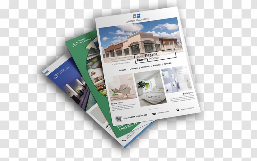 Flyer Advertising Paper Poster - Brand - Real Estate Enterprise Boards Transparent PNG