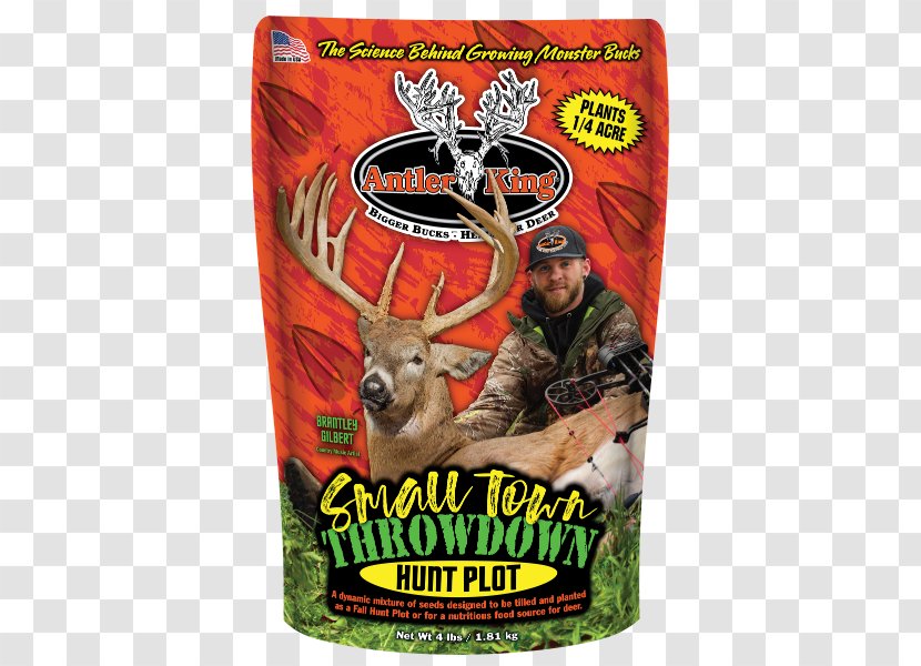 Deer Antler King Trophy Products Inc Food Plot Small Town Throwdown - Dunk Transparent PNG