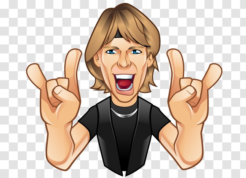 Laughter Thumb Human Behavior Smile Cheek - Cartoon - Flower Transparent PNG