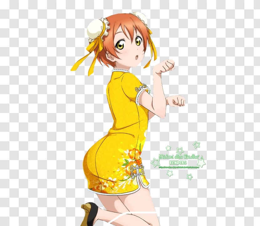 Maki Nishikino Nico Yazawa Rin Hoshizora Costume Cheongsam - Watercolor - Cosplay Transparent PNG