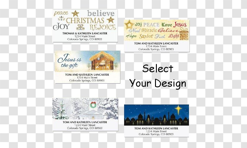 Paper Gift Label Christmas Holiday - New Year Transparent PNG