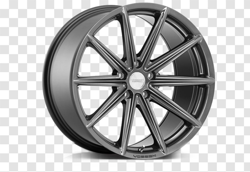 Vossen Wheels Rim Car Tire - Automotive Wheel System Transparent PNG