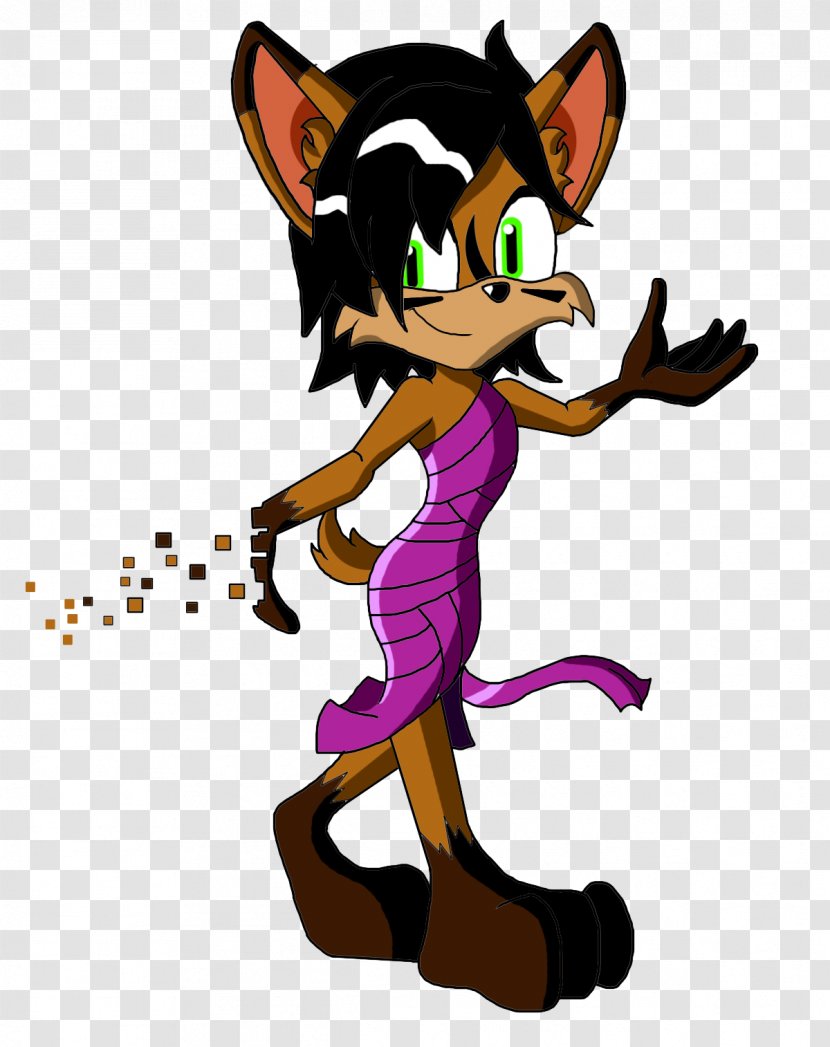 Cat Sonic The Hedgehog Tails DeviantArt - Fictional Character - Nicole Lynx Transparent PNG