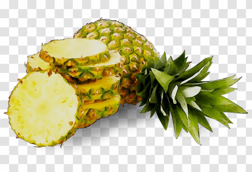 Pineapple Vegetarian Cuisine Food Fruit Pixel - Bromeliaceae Transparent PNG