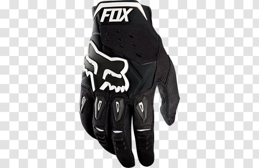 Fox Racing Motocross Clothing Glove - White Transparent PNG
