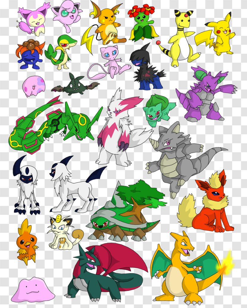 Pokémon X And Y FireRed LeafGreen Yellow Pikachu - Electrike - Pokemon Transparent PNG
