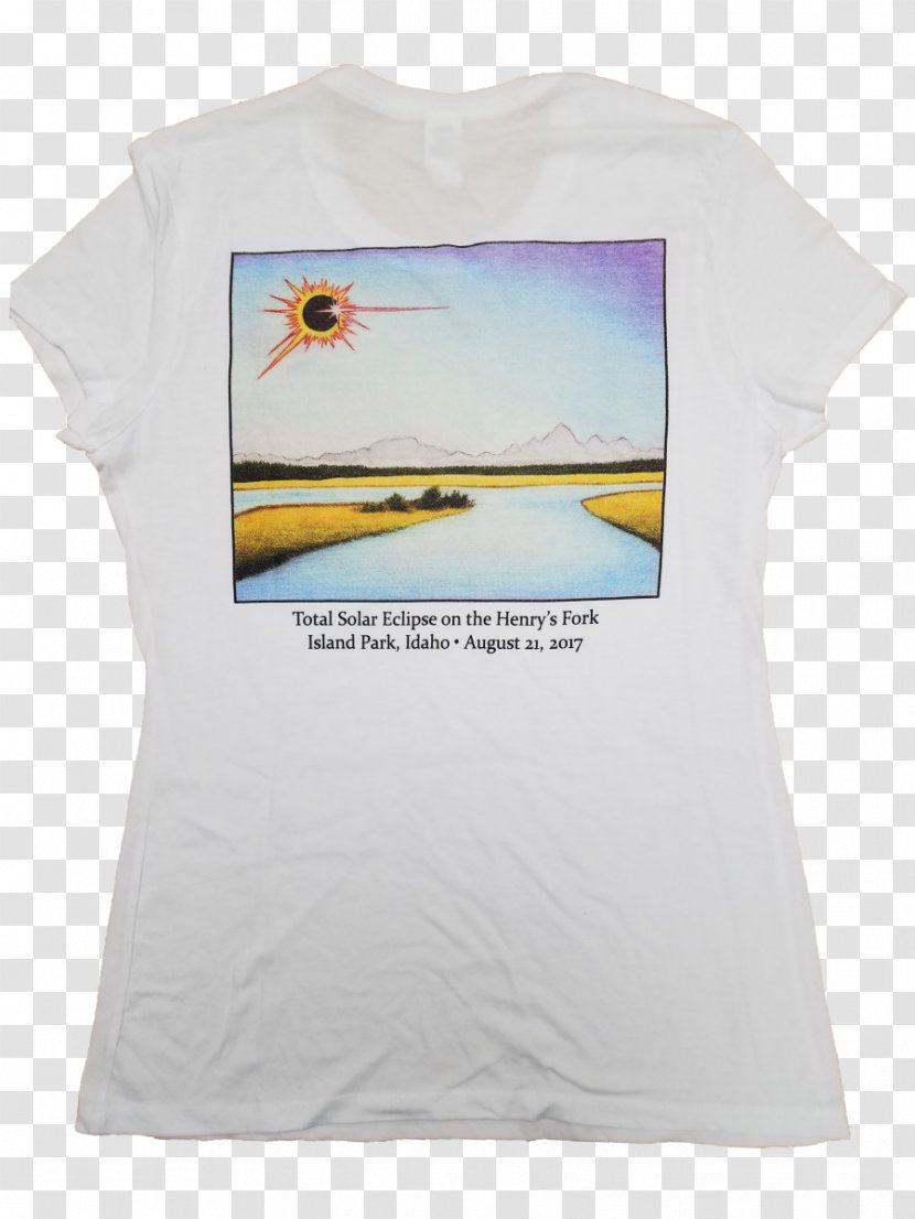 T-shirt Sleeve Neck Font - Top - A Short Sleeved Shirt Transparent PNG