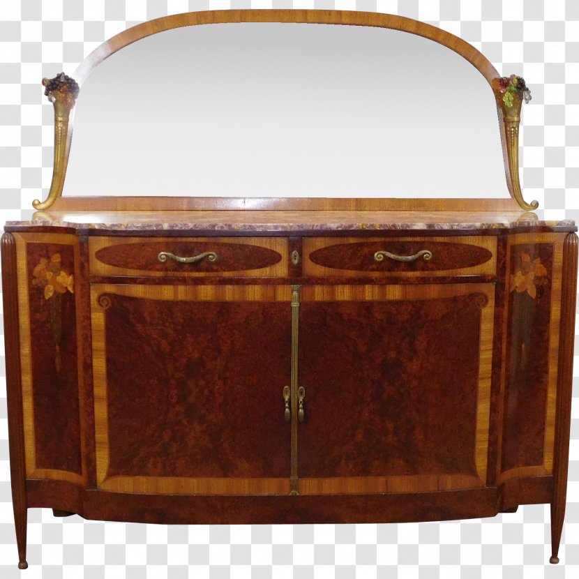 Buffets & Sideboards Inlay Art Nouveau Deco - Chest Of Drawers - Table Transparent PNG