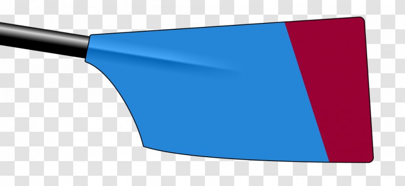 Line Angle - Electric Blue - Rowing Club Transparent PNG