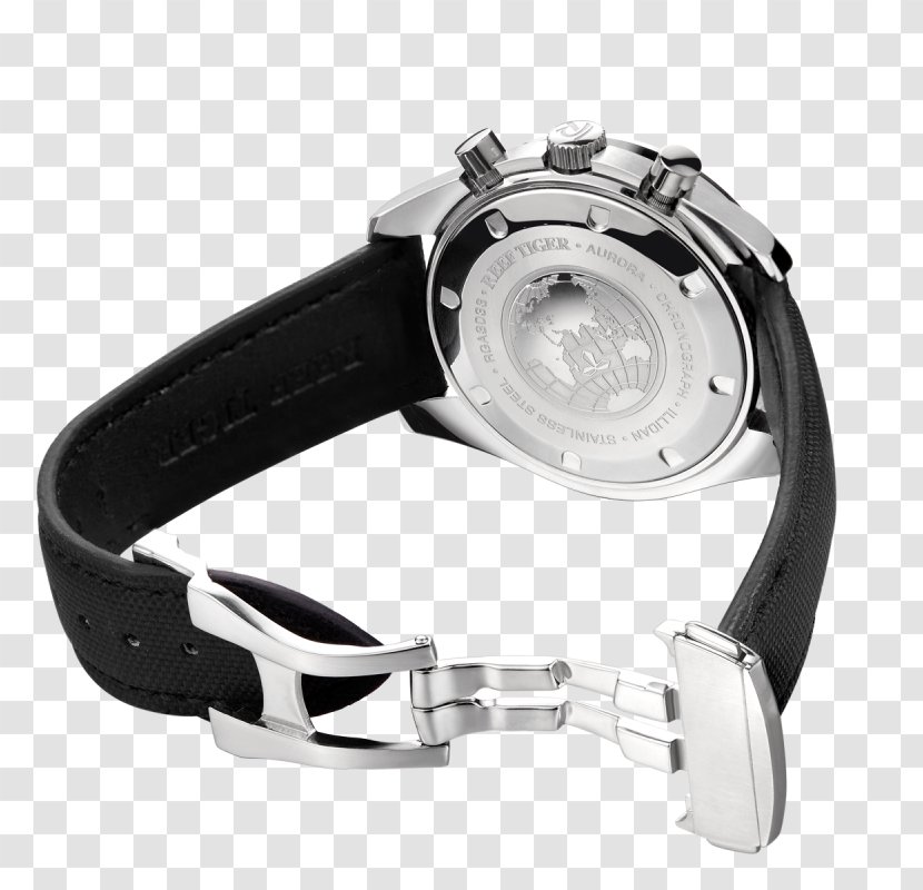 Watch Strap Chronograph Quartz Clock - Pocket Transparent PNG