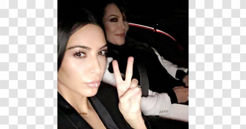 Kim Kardashian Keeping Up With The Kardashians Social Media Selfie Reality Television - Silhouette Transparent PNG