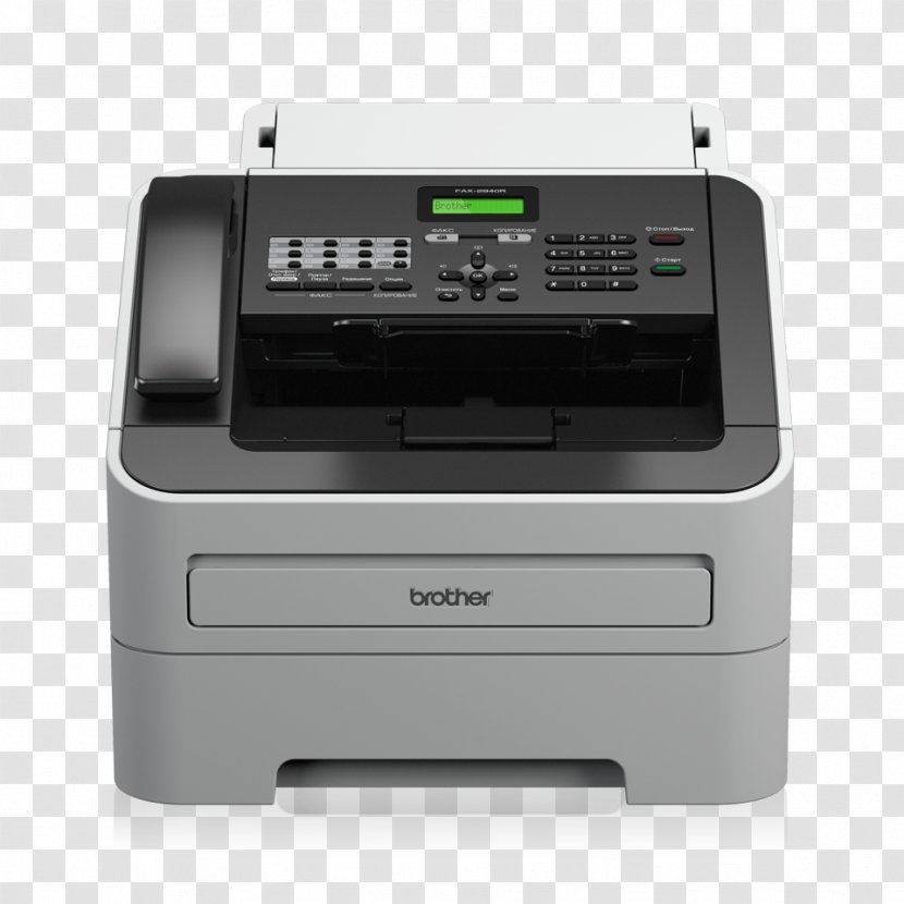 Brother FAX 2845 Printer Office Supplies Automatic Document Feeder - Copying Transparent PNG