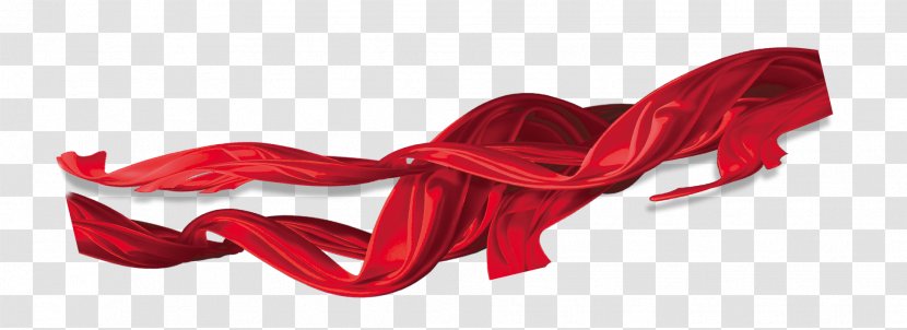 Red Ribbon - Holiday Transparent PNG