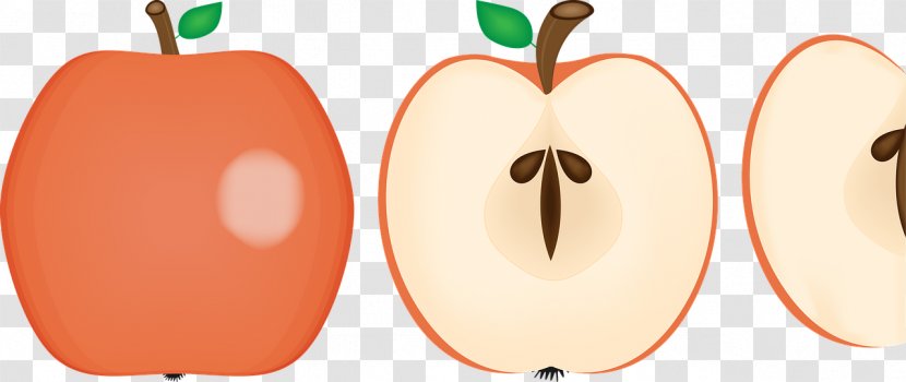 Apple Vegetarian Cuisine Organic Food Fruit - Peach Transparent PNG