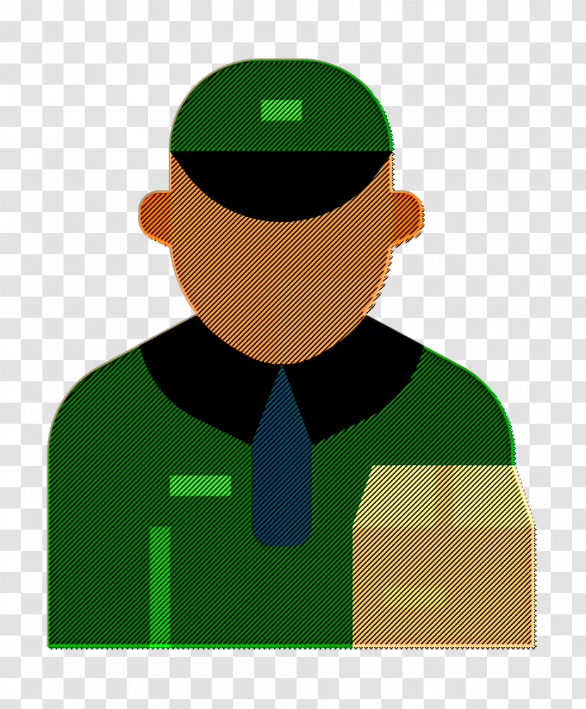 Jobs And Occupations Icon Deliveryman Icon Transparent PNG