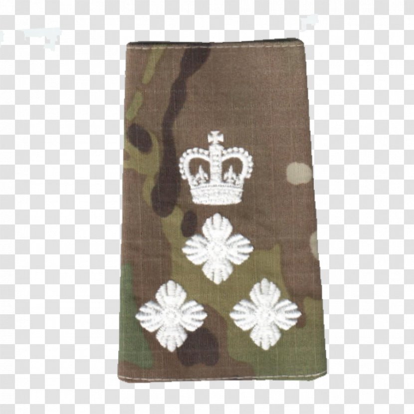 Textile - Brown - British Army Badge Transparent PNG